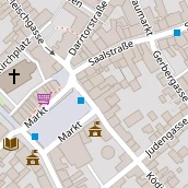 Restaurant auf Karte