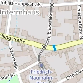 Restaurant auf Karte