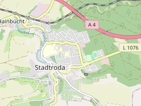 Restaurant auf Karte