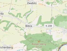 Restaurant auf Karte