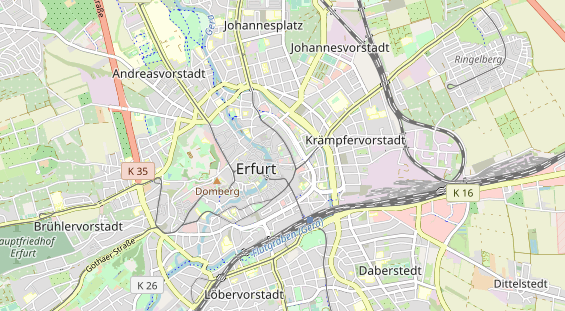 Restaurant auf Karte