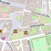 Restaurant auf Karte