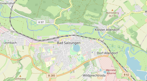 Restaurant auf Karte