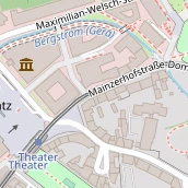 Restaurant auf Karte