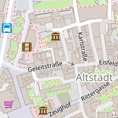 Restaurant auf Karte