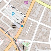 Restaurant auf Karte