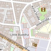 Restaurant auf Karte