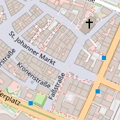 Restaurant auf Karte