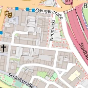 Restaurant auf Karte