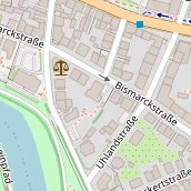 Restaurant auf Karte