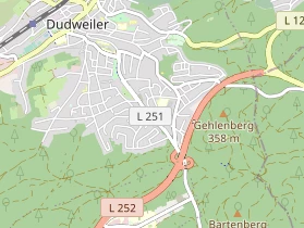 Restaurant auf Karte