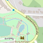 Restaurant auf Karte