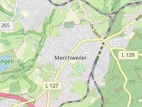 Restaurant auf Karte