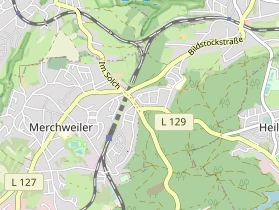 Restaurant auf Karte