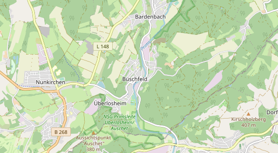 Restaurant auf Karte
