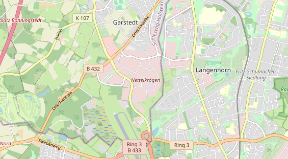 Restaurant auf Karte