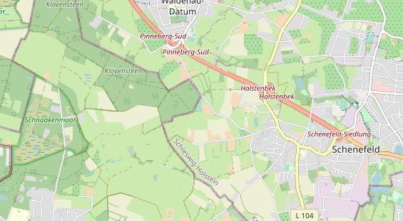 Restaurant auf Karte