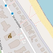 Restaurant auf Karte