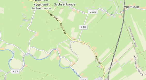 Restaurant auf Karte