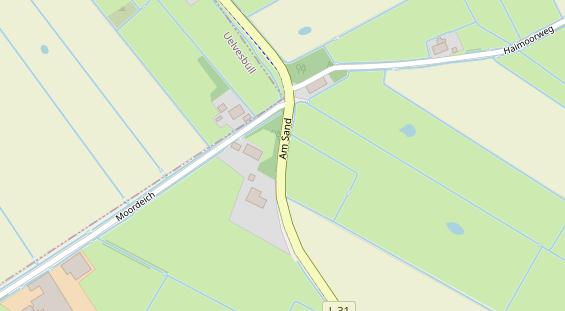 Restaurant auf Karte