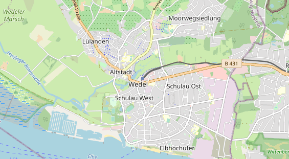 Restaurant auf Karte