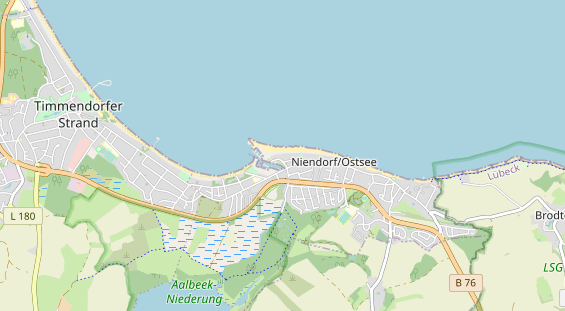 Restaurant auf Karte