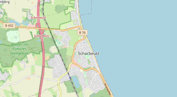 Restaurant auf Karte