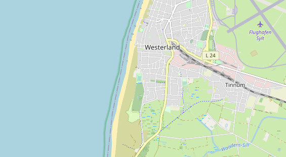 Restaurant auf Karte