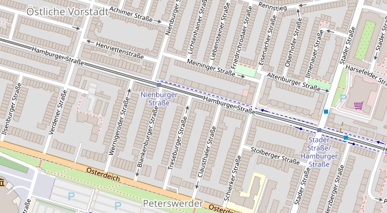 Restaurant auf Karte