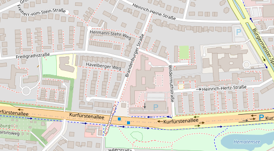 Restaurant auf Karte