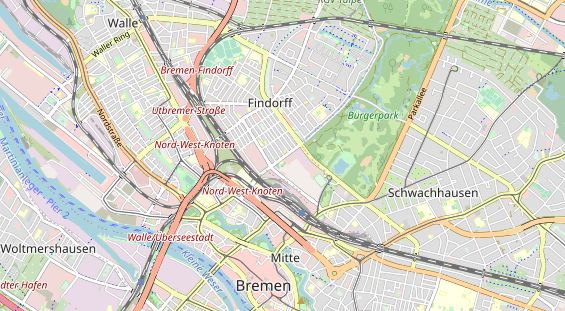 Restaurant auf Karte