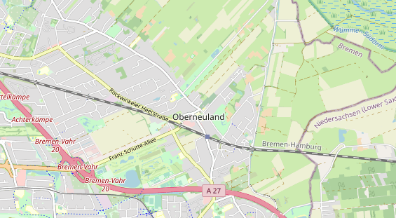 Restaurant auf Karte