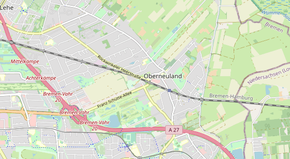 Restaurant auf Karte