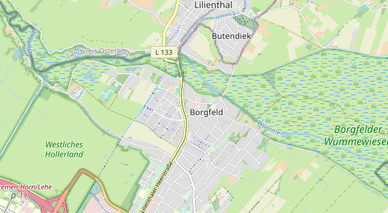 Restaurant auf Karte