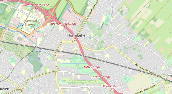 Restaurant auf Karte