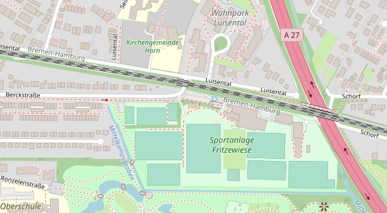 Restaurant auf Karte