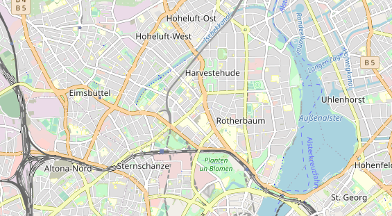 Restaurant auf Karte