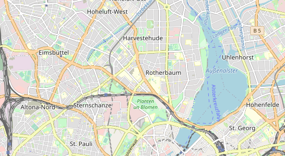 Restaurant auf Karte