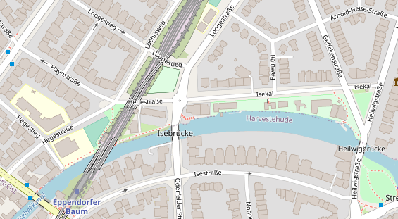 Restaurant auf Karte