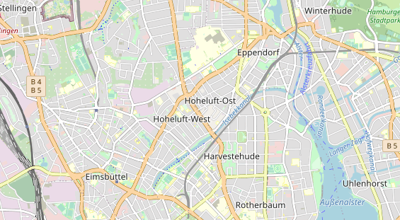 Restaurant auf Karte