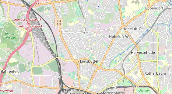 Restaurant auf Karte