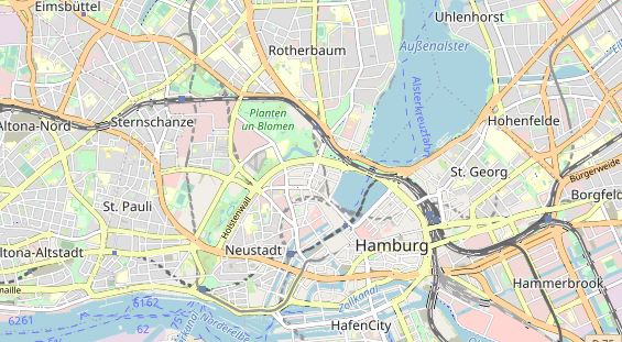 Restaurant auf Karte