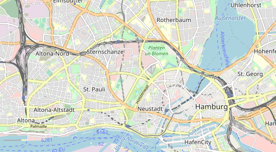 Restaurant auf Karte