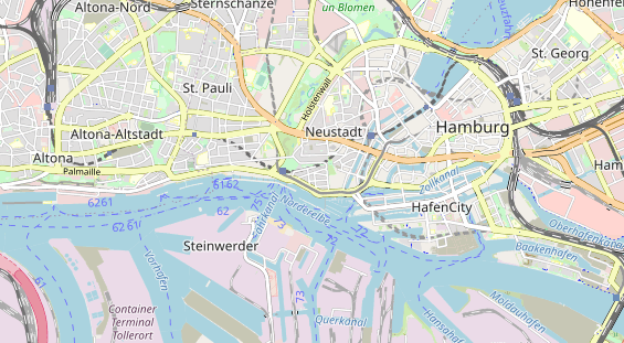 Restaurant auf Karte