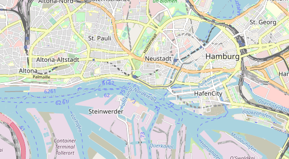 Restaurant auf Karte