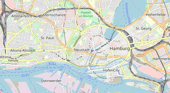 Restaurant auf Karte