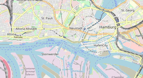 Restaurant auf Karte