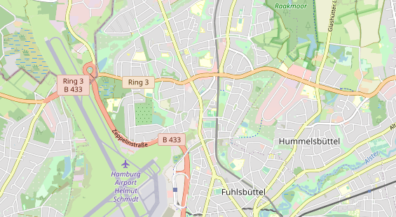 Restaurant auf Karte