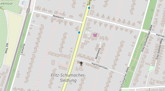 Restaurant auf Karte