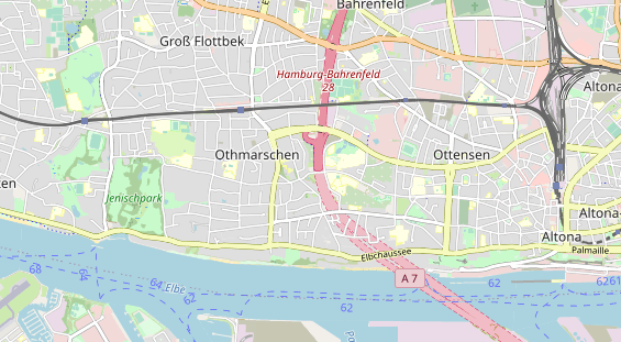 Restaurant auf Karte